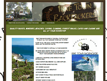 Tablet Screenshot of innetownbackpackers.com.au